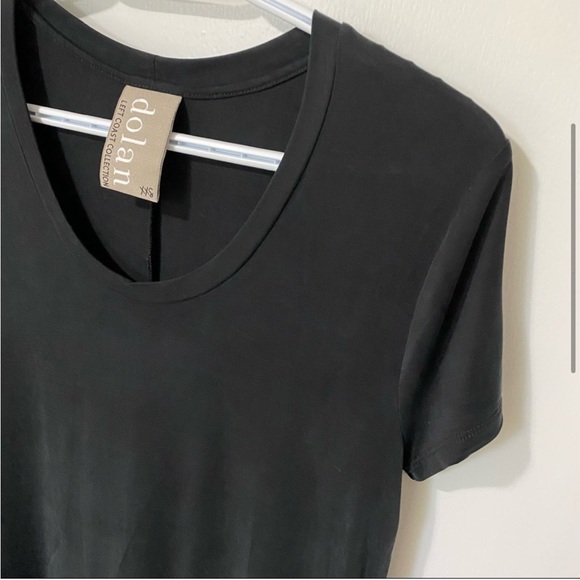 Anthropologie Dolan Left Coast Lorin Tunic Shift Dress Black size XXSmall - Picture 4 of 12